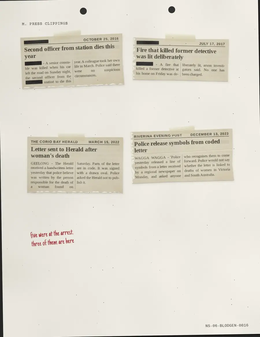 BLODGEN, Seite 16 von 17: M. PRESSE-AUSSCHNITTE