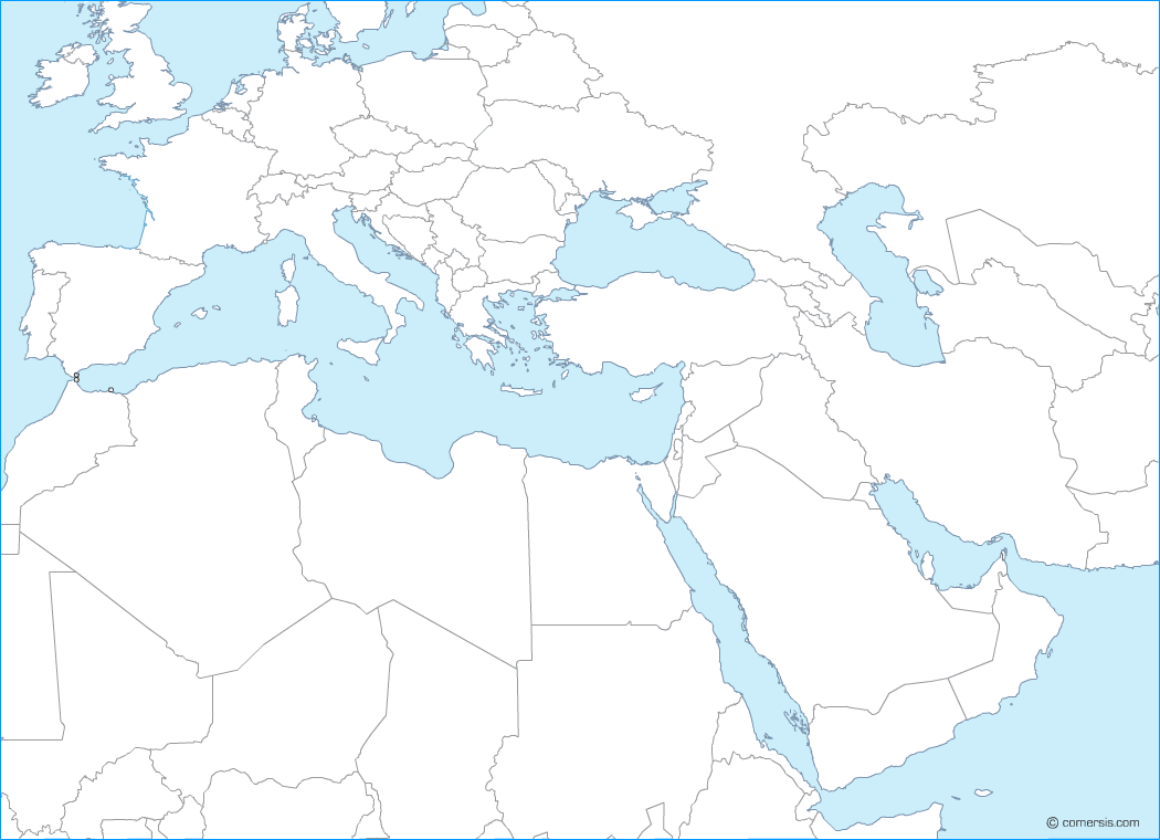 Mappa degli Stati Uniti