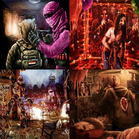 Cover of the NECROTRAP playlist on Spotify